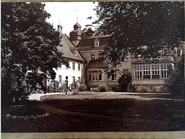 Historische Aufnahme Park Wintergarten Etzdorf