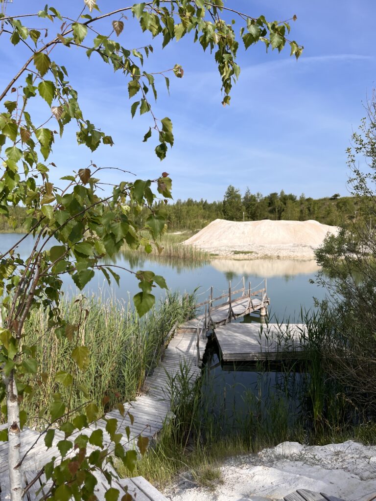 Seegrundstück hinter dem Hof